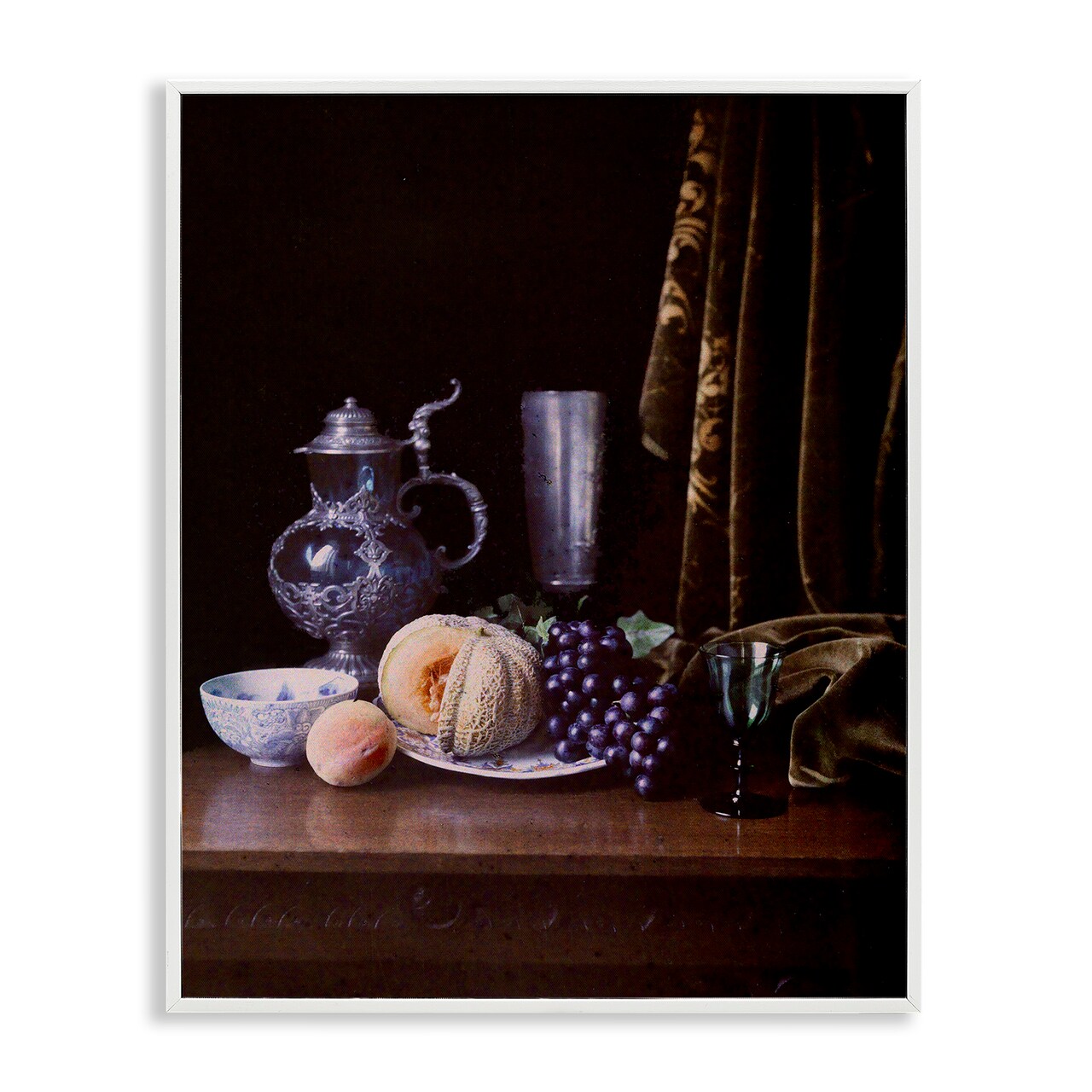 Stupell Industries Vanitas Still Life Framed Giclee Wall Art Design by World Art Group